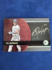 Bo Jackson 2024 Topps Diamond Icons Black Polychromatink Auto 3/5