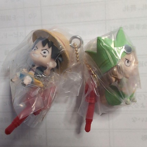 ONE PIECE figure key chain Lot 6 set mascot Luffy anime Japan Bandai m630 - Picture 2 of 12