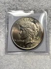1935 Uncirculated Peace Silver Dollar, Final Year Issue...Super Nice, see Photos