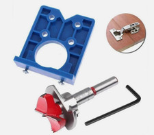 For Kitchen Cabinet Doors 35mm Concealed Cabinet Hinge Hole Cutter with Drill UK