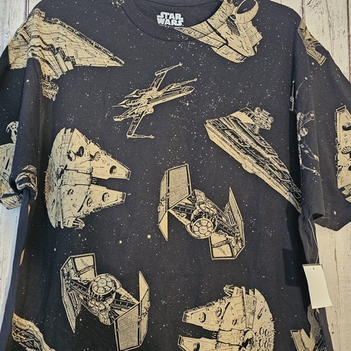 T-Shirt Star Wars Rainbow Colors - May The Force Be With You, Gris Taille XL