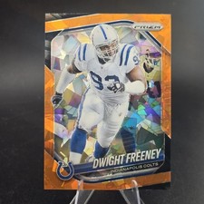 2025 Panini Prizm #120 Dwight Freeney - Colts Orange Ice