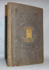 Antique Architecture Book Architectural Engineering & Mechanical Drawing 1880s