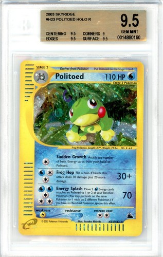 Politoed graded BGS 9.5 for sale on eBay