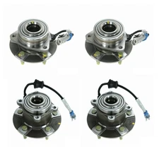 Timken Front Rear Wheel Bearings & Hubs Kit for Equinox Torrent Vue 4-Wheel ABS