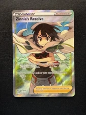 Zinnia's Resolve 203/203 Evolving Skies Rare Ultra NM