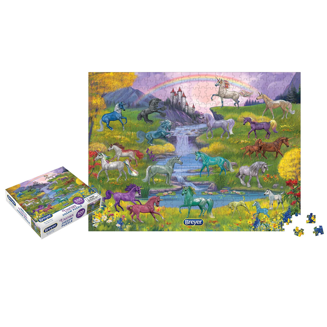 Breyer Unicorn 500-Piece Jigsaw Puzzle