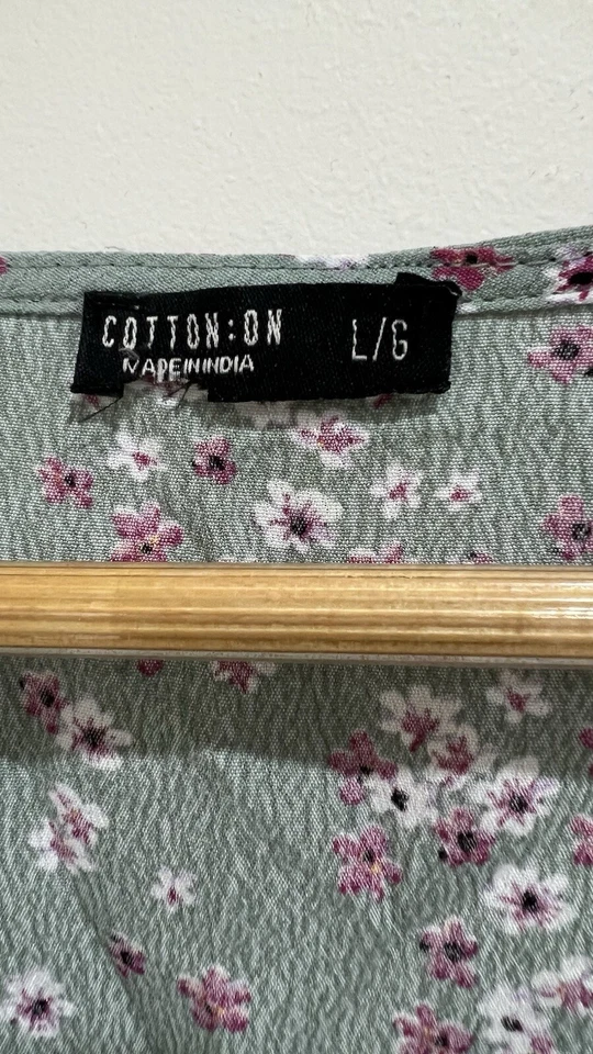 Cotton On Ladies Size Large Floral Dress - image 3 of 4