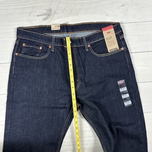 Levi's 527 Jeans Men's Size 38x30 Slim Bootcut Dark Wash Mid Rise Stretch NEW - Picture 11 of 12