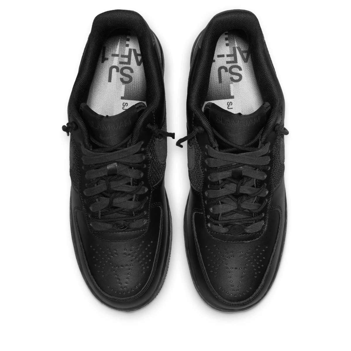 NEW NIKE AIR FORCE 1 LOW SLAM JAM BLACK OFF NOIR DX5590 001 SIZE 4