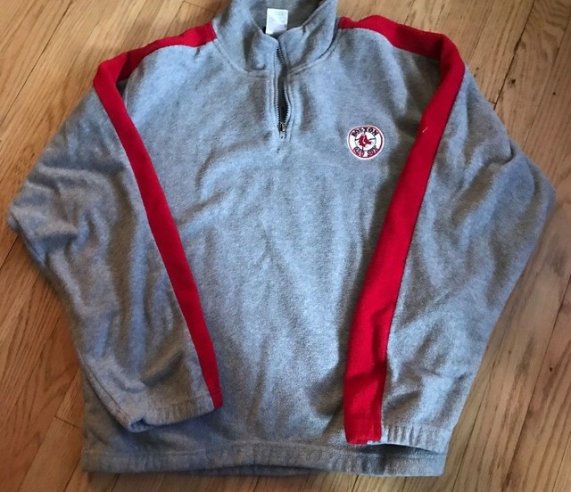 boston red sox fleece pullover