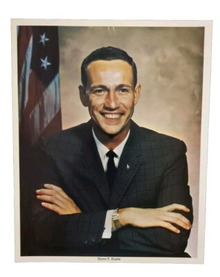 NASA Photo Donn Eisele Apollo 7 Crew & Air Force Test Pilot 8x10 c 1960s