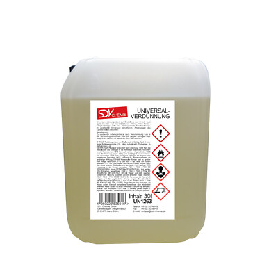 Nitro UNIVERSALVERDÜNNUNG 2x 30L Kanister Nitroverdünnung Lackverdünner 60 Liter