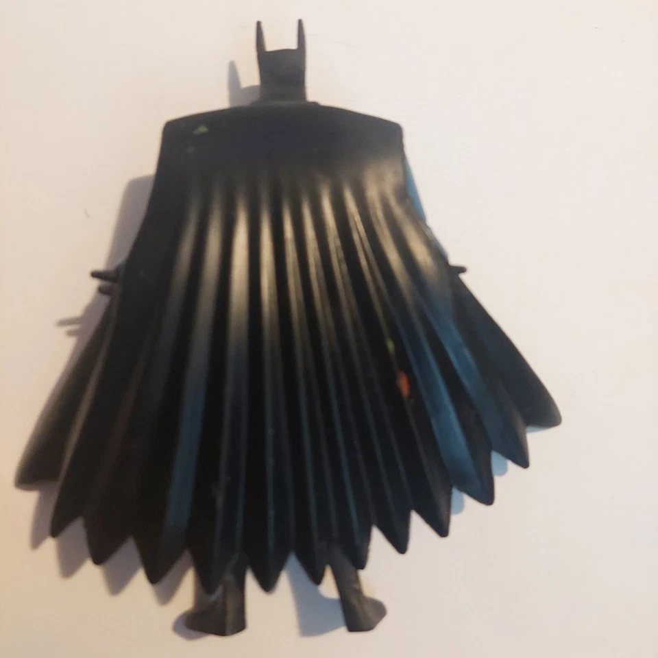 Figura de acción Batman azul capa de goma 2003 4,5 pulgadas Liga de la Justicia Foto 3 de 3