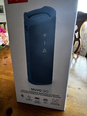 Creative MUVO Go - Light Blue  - Portable Waterproof Bluetooth 5.3 Speaker