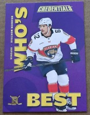 Brandon Montour Florida Panthers 2023-24 Credentials Who's Best #WB-BM