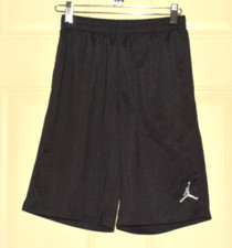 Air Jordan Athletic Basketball Shorts BOYS Sz M 10-12yrs Black