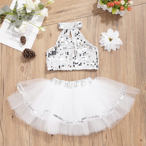 Kids Girls Princess Dress Ballerina Ballet Dance Tutu Skirted Leotards Dancewear - Bild 25 von 49