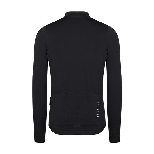 Unisex Winter Thermal Fleece Cycling Jersey Long Sleeve With Seamless Process - Picture 3 of 30
