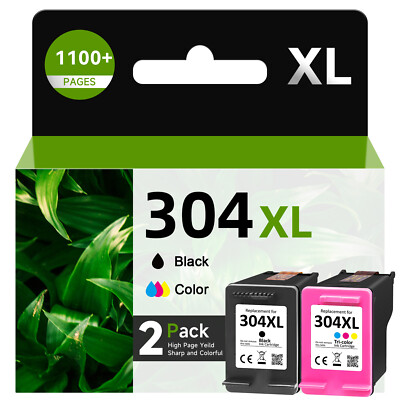 Set 304XL Patronen für HP 304XL DeskJet 2620 2630 3720 3730 3750 Envy 5010 5030