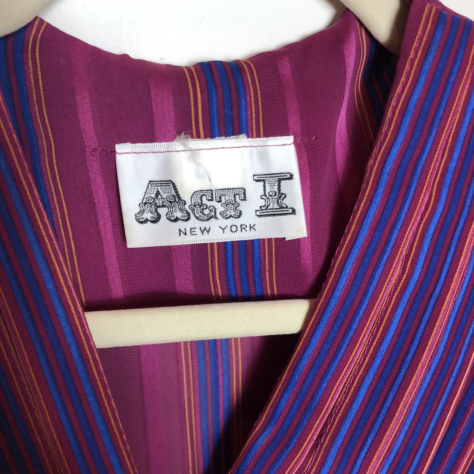 Vintage 1980/1970s Act 1 New York Sheer Dress In … - image 5