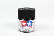 Tamiya #81701 XF1 Flat Black Mini 1/3 ounce