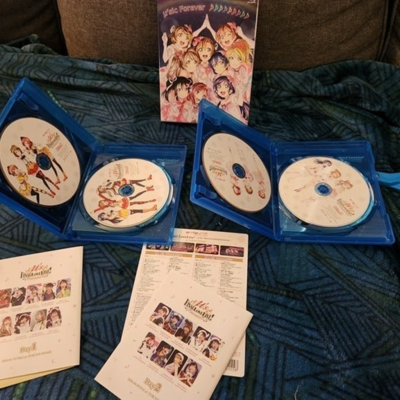Love Live! Muse Final Love Live Music Forever Blu-ray Memorial BOX