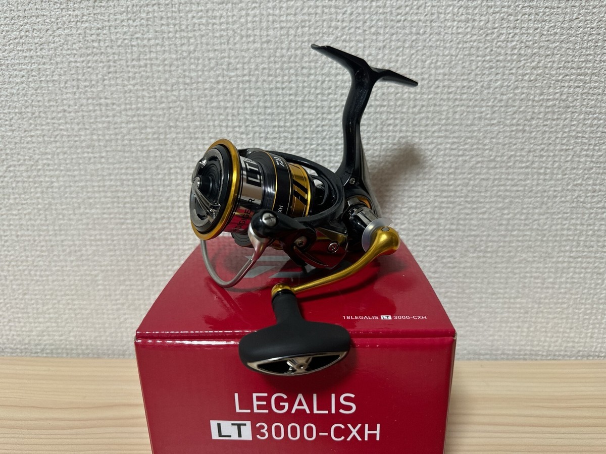 Daiwa Spinning Reel 18 LEGALIS LT3000-CXH Gear Ratio 6.2:1 Fishing