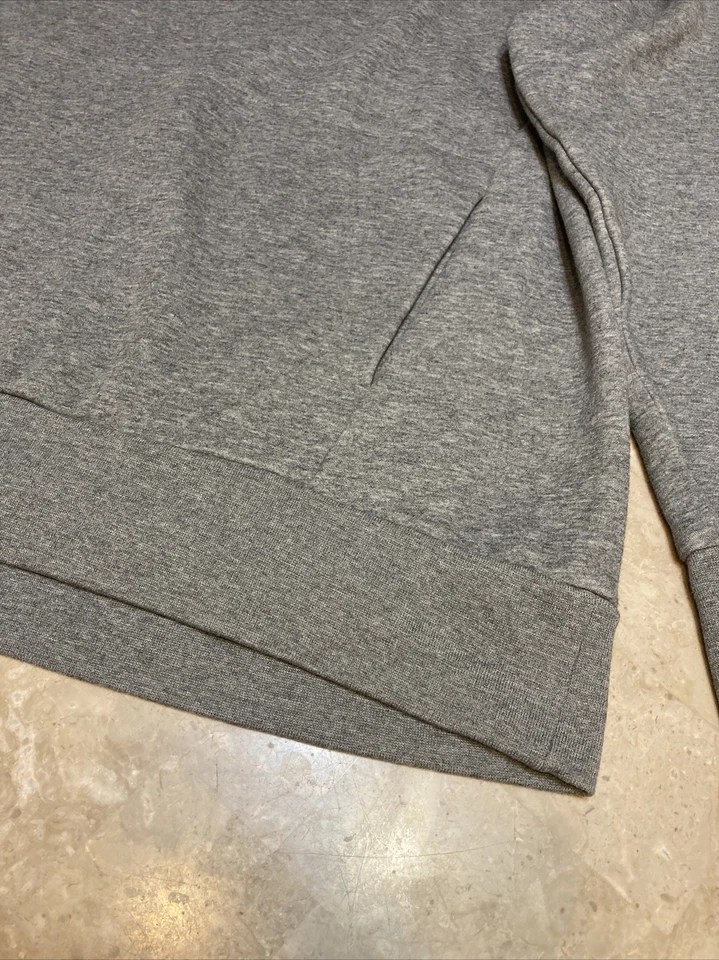 Sudadera túnica cuello embudo Fabletics Zaylee talla L agujeros para los pulgares gris canguro Foto 4 de 4