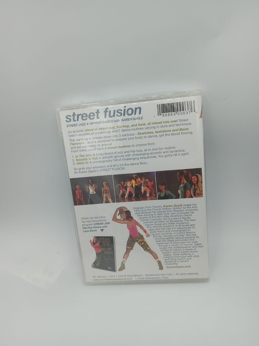 Street Fusion Jazz Hip Hop Dance DVD Karen Gayle Dance
