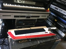 Roland AX-Edge WHITE Keytar w/ BLACK keys RED EDGE Custom keyboard //ARMENS//