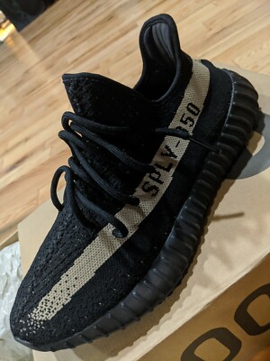 Adidas Yeezy Boost 350 V2 Core Black Green Size 9.5 | eBay