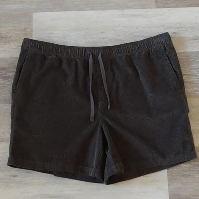 NWOT Original Use Men's Olive Green Corduroy Shorts Size XXL