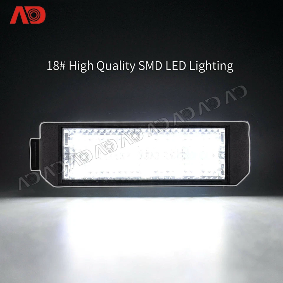 PARA Bentley Porsche Seat Skoda VW Golf Passat B6 CC OEM LED luz de matrícula Foto 2 de 4