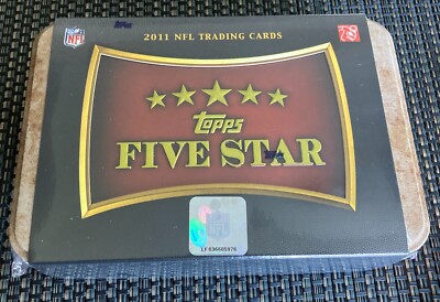 2011 Topps Five Star Football Hobby Box USPS Priority Shipping