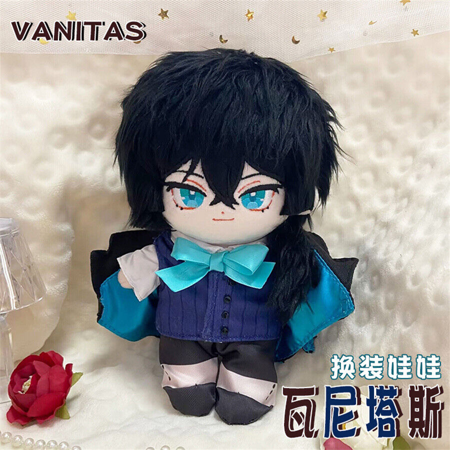 Anime The Case Study of Vanitas Plush Doll Cos Dress Up Stuffed Toy with  Clothes