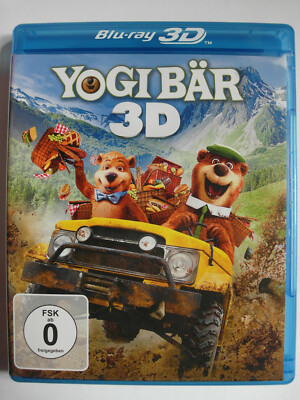 Yogi Bär 3D - Animation, Grizzly mit Krawatte, Kinder, Familie, Full HD 3D Movie
