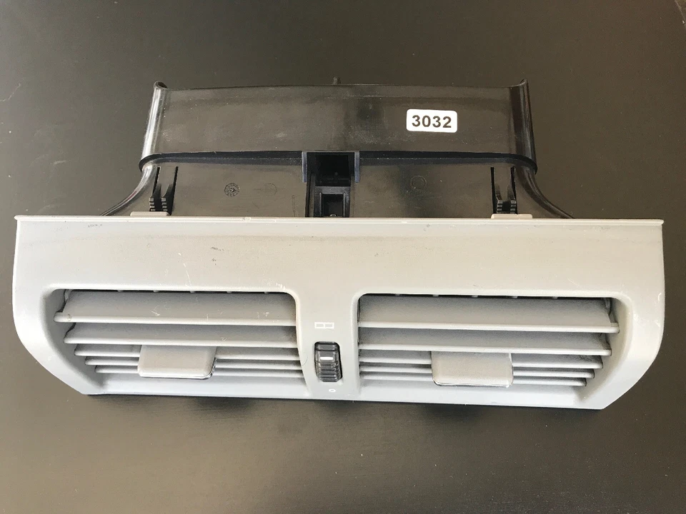 96 01 Mercedes Benz E320 W210 tablero central ventilación aire acondicionado calor E430 OEM gris Foto 3 de 3