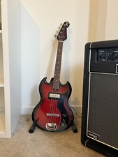 60-70s Zenta SG Style Bass Guitar - Previously Owned by “The Vaccines” Frontman