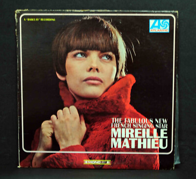 Mireille Mathieu - Self Titled - Early Atlantic Pressing - Play Graded Excellent