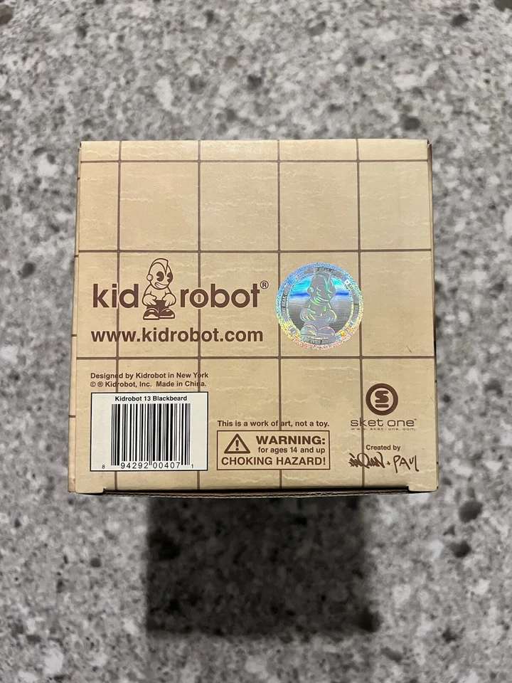 Sket One x Kidrobot Blackbeard The Pirate Limited Edition with all accessories - Image 4 of 4