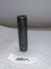 Snap-on 11/32” 6 Point Deep Industrial Non Impact Socket 1/4" Drive GSTM11