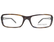 Anne Klein Eyeglasses Frames AK8088 222 Clear Brown Blue Milky Swirl 54-17-135