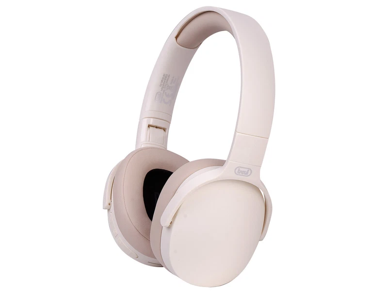 Cuffia Stereo Bluetooth TREVI DJ Digital DJ 12E45 CREMA