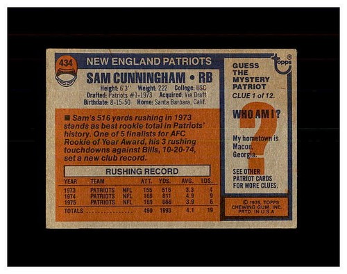 1976 TOPPS FOOTBALL #276-527 YOU PICK SEE PHOTOS OF EVERY CARD STARS NEW LISTING - Picture 281 of 473