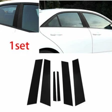 For Cadillac CT4 2020-24 Bright black pc car Window B-pillar Post Decoration 6x