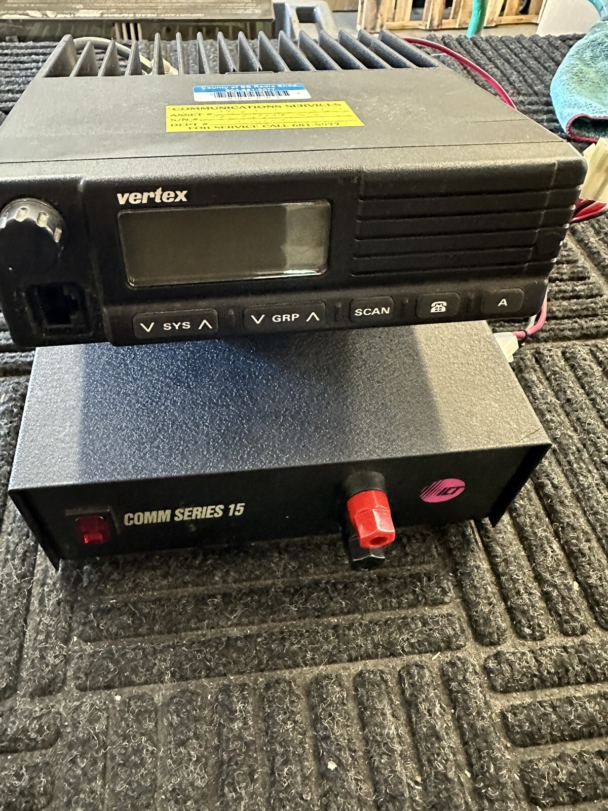 YAESU Vertex UHF FM Transceiver FTL8011 w/ ICT Comm Series 15 ICT12012