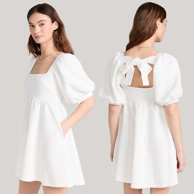 free people peplum dress Free People Floral Peplum Ruffled Open Back Mini Dress SM