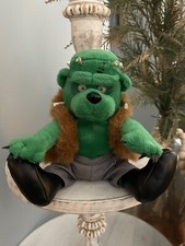 Meanies Grisly Frankenbear Monster bean bag plush toy