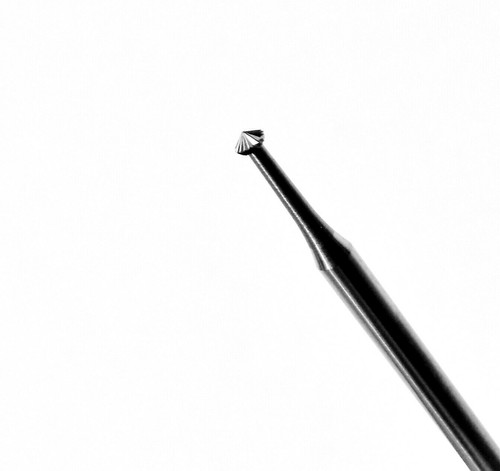 Carbide Hart Bur 90° Jewelry Stone Setting Size 012 /1.2mm (6Pc) Made in Germany - Picture 8 of 9